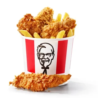 Bucket For 1 Strips and Wings