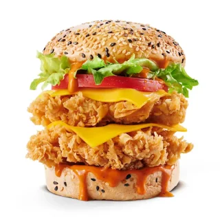 Double Crunch Burger