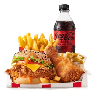 Fully Loaded Box Buddy (With Zinger Burger)