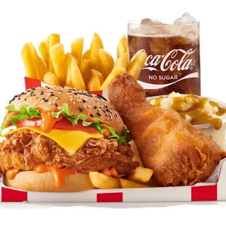 Wicked Zinger Box (With Zinger Burger)