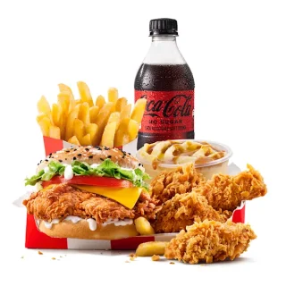 Wicked Zinger Box Lrg Buddy (With Colonel Burger)