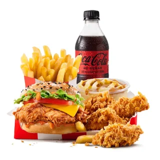 Wicked Zinger Box Lrg Buddy (With Zinger Burger)