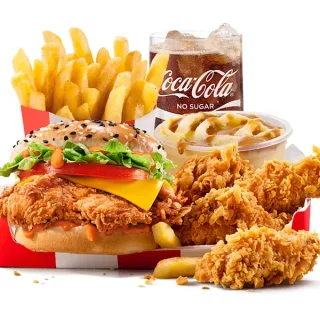 Wicked Zinger Box Lrg (With Zinger Burger)