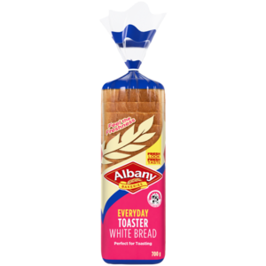 Albany Everyday Toaster White Bread 700g