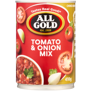 ALL GOLD Tomato & Onion Mix 410g