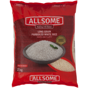 Allsome Long Grain Parboiled Rice 2kg