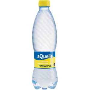 aQuellé Pineapple Flavoured Sparkling Water 500ml