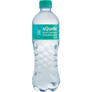 aQuellé Sparkling Natural Spring Water Bottle 500ml