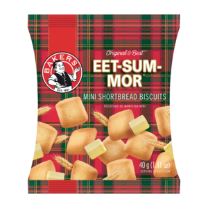 Bakers Eet-Sum-Mor Mini Shortbread Biscuits 40g