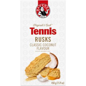 Bakers Tennis Classic Coconut Rusks 450g
