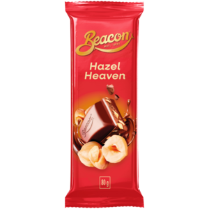 Beacon Hazel Heaven Chocolate Slab 80g