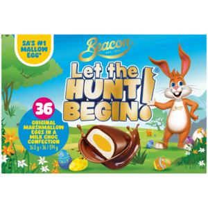 Beacon Milk Chocolate Marshmallow Eggs 36 x 16.5g