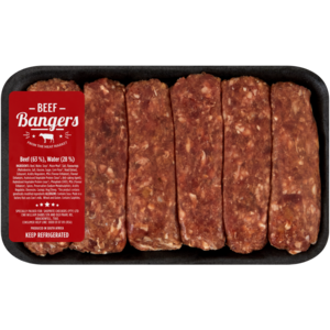 Beef Bangers Per Kg