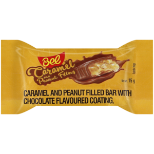 Bel Caramel & Peanut Filled Chocolate Bar 15g