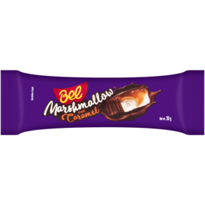Bel Marshmallow and Caramel Chocolate Bar 30g
