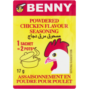 Benny Chicken Flavour Powdered Seasoning 17g