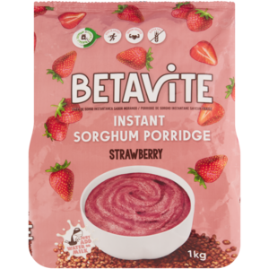 Betavite Strawberry Instant Sorghum Porridge 1kg