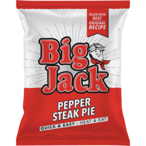 Big Jack Pepper Steak Pie