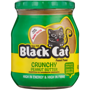 Black Cat Crunchy Peanut Butter 400g