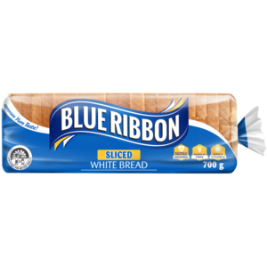 Blue Ribbon Sliced White Bread 700g