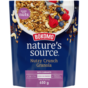 Bokomo Nature's Source Nutzy Crunch Granola 650g