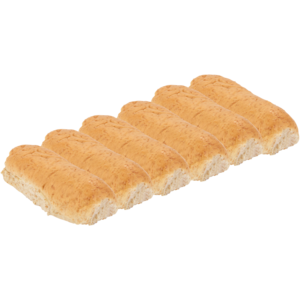 Brown Hot Dog Rolls 6 Pack