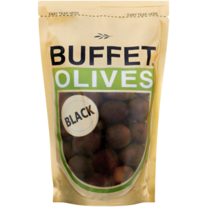 Buffet Olives Black Olives Sachet 200g