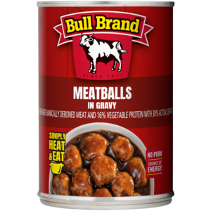 Bull Brand Meatballs in Gravy 400g
