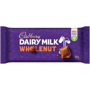 Cadbury Dairy Milk Whole Nut Chocolate Slab 150g
