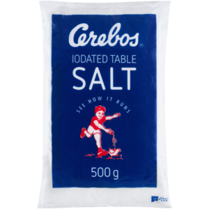 Cerebos Iodated Table Salt 500g