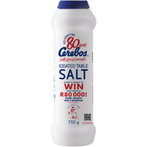 Cerebos Iodated Table Salt 750g