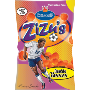 Champ Zizu's Double Cheese Maize Snack 100g