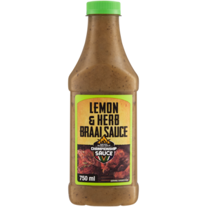 Championship Lemon & Herb Braai Sauce 750ml