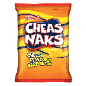 Cheas Naks Cheese Flavoured Maize Snack 135g