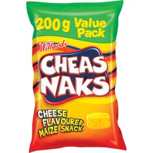 Cheas Naks Cheese Flavoured Maize Snack 200g