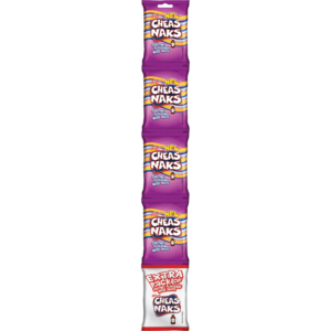 Cheas Naks Chutney Flavoured Maize Snack 5 x 22g