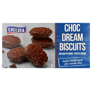 Chelsea Chocolate Dream Biscuits 200g
