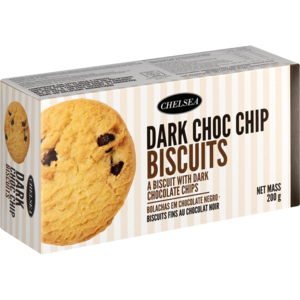 Chelsea Dark Chocolate Chip Biscuits 200g