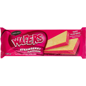 Chelsea Strawberry Wafers 100g