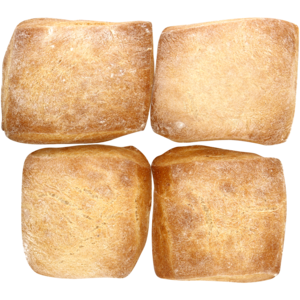 Ciabatta Rolls 4 Pack