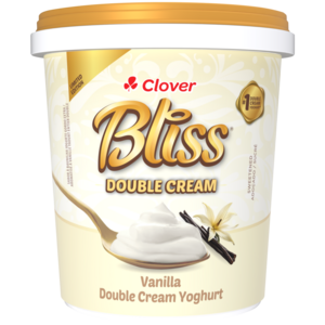 Clover Bliss Vanilla Limited Edition Vanilla Double Cream Yoghurt 1kg