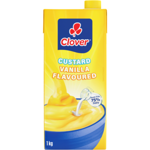 Clover Classic Vanilla Flavoured Custard 1L