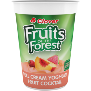 Clover Fruits of the Forest Fruit Cocktail Full Cream Yoghurt 150g
