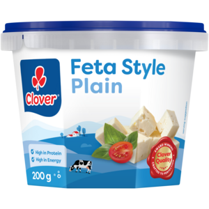 Clover Plain Feta-Style Cheese 200g