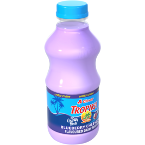 Clover Tropika Blueberry Cheesecake Flavoured Limited Edition Dairy Fruit Mix 500ml