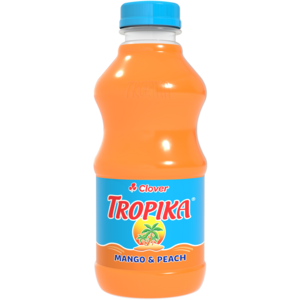 Clover Tropika Mango & Peach Flavoured Dairy Fruit Mix 500ml