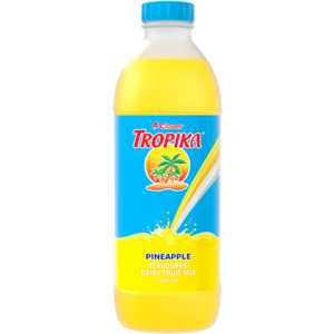 Clover Tropika Pineapple Flavoured Long Life Dairy Fruit Mix 1L