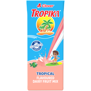 Clover Tropika Tropical Flavoured Dairy Fruit Mix 200ml