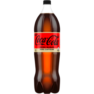 Coca-Cola Zero Sugar Zero Caffeine Soft Drink 2L
