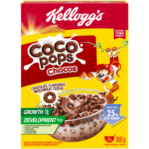 Coco Pops Chocolate Flavoured Chocos Wholewheat Cereal 350g